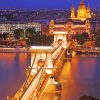 Budapest Evening Night Diamond Paintings