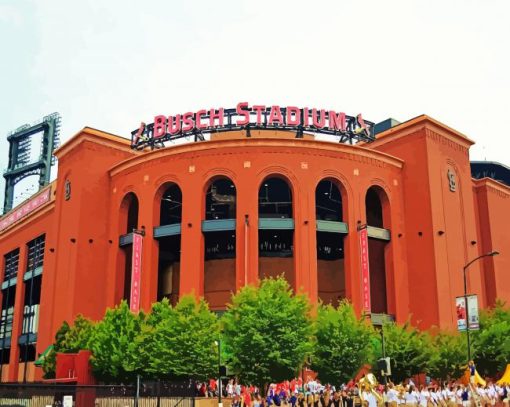 Busch Stadium St Louis Diamond Painting