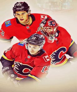 Calgary Flames Players Diamond Painting