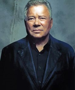 Canadian Actor William Shatner Diamond Painting