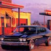 Chevy Chevelle Ss Art Diamond Painting