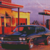 Chevy Chevelle Ss Art Diamond Painting