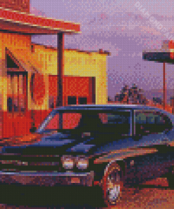 Chevy Chevelle Ss Art Diamond Painting