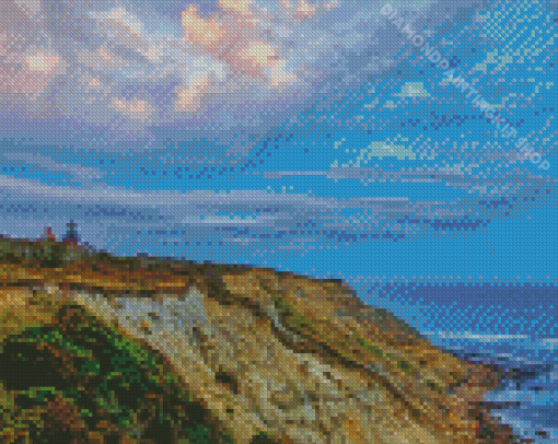 Cliffs Of Mohegan Diamond Painting