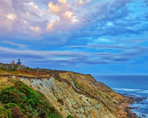 Cliffs Of Mohegan Diamond Painting