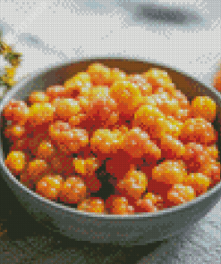 Cloudberry Bowl Diamond Paintings