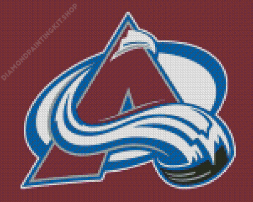 Colorado Avalanche Art Diamond Painting