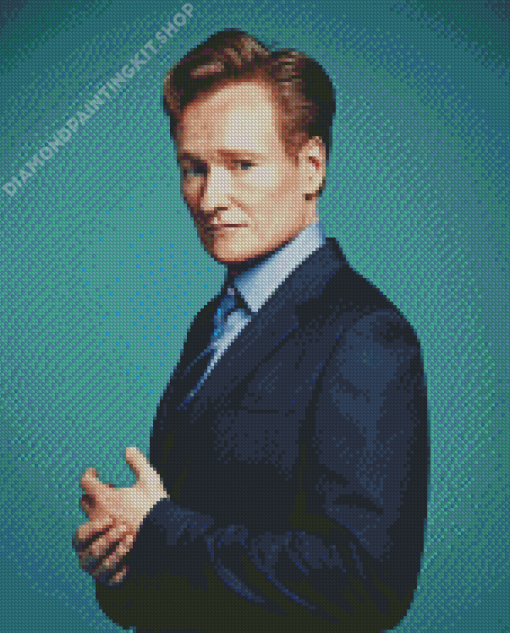 Conan OBrien Portrait Diamond Paintings