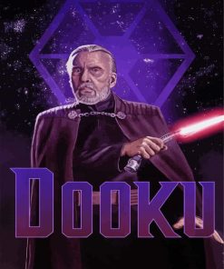 Count Dooku Poster Diamond Painting