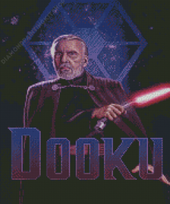 Count Dooku Poster Diamond Painting