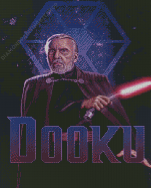 Count Dooku Poster Diamond Painting