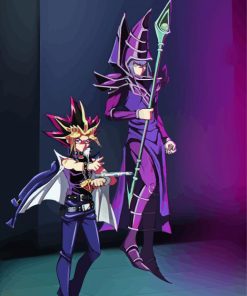 Dark Magician Yu Gi Oh Diamond Painting