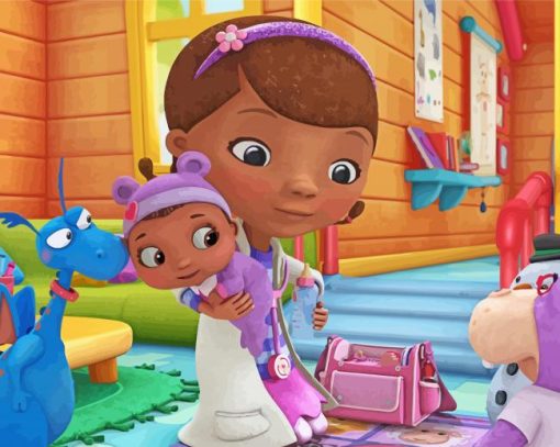 Doc McStuffins Diamond Painting