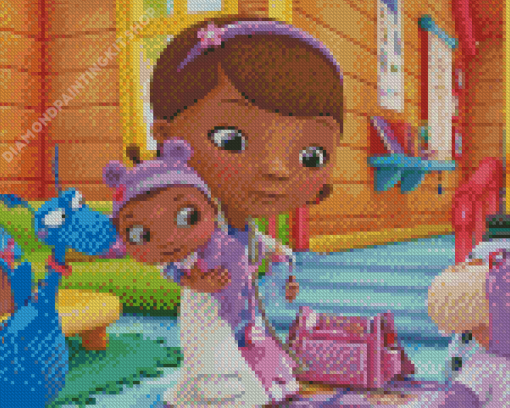 Doc McStuffins Diamond Painting