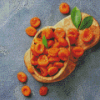 Dried Apricot Fruits Diamond Painting