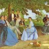 Family Reunion By Frederic Bazille Diamond Painting