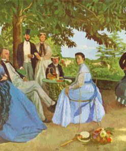 Family Reunion By Frederic Bazille Diamond Painting