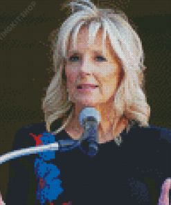 First Lady Jill Biden Diamond Painting