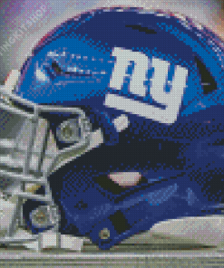 Football Giants Helmet Diamond Paintings