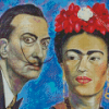 Frida And Dali Diamond Paintings