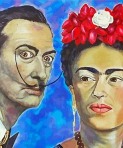 Frida And Dali Diamond Paintings