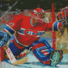 Hockey Canada Player Art Diamond Paintings