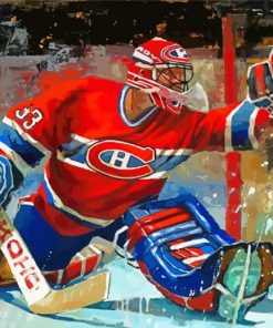 Hockey Canada Player Art Diamond Paintings