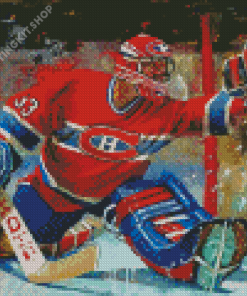 Hockey Canada Player Art Diamond Paintings