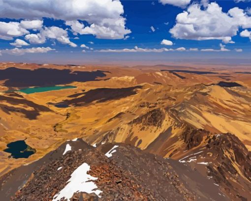 Huayna Potosi Mountain Bolivia Diamond Paintings