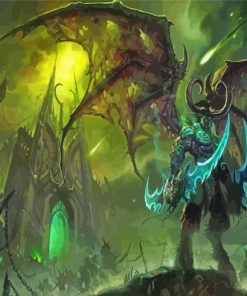 Illidan Stormrage Warcraft Character Diamond Painting