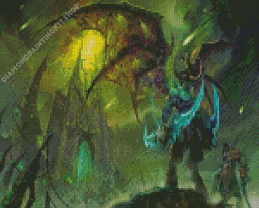 Illidan Stormrage Warcraft Character Diamond Painting