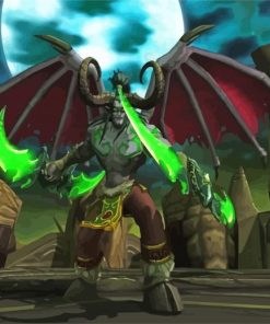 Illidan Stormrage Character Diamond Painting