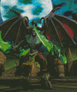 Illidan Stormrage Character Diamond Painting