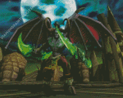 Illidan Stormrage Character Diamond Painting