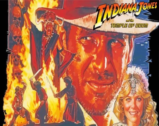 Indiana Jones And The Temple Of Doom Diamond Painting