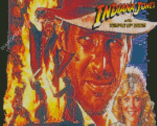 Indiana Jones And The Temple Of Doom Diamond Painting