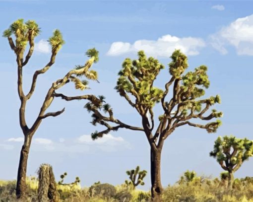 Joshua Tree National Forest Diamond Paintings