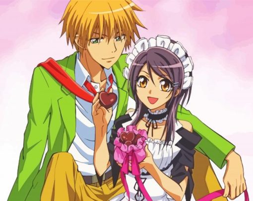 Kaichou Wa Maid Sama Characters Diamond Paintings