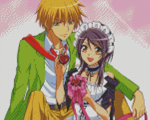 Kaichou Wa Maid Sama Characters Diamond Paintings