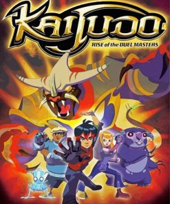 Kaijudo Rise Of The Duel Masters Poster Diamond Painting