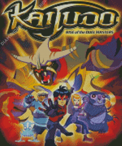 Kaijudo Rise Of The Duel Masters Poster Diamond Painting