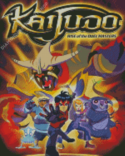 Kaijudo Rise Of The Duel Masters Poster Diamond Painting