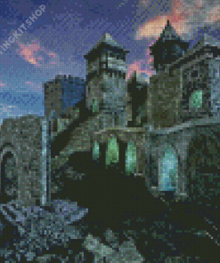 King Arthur Camelot Castle Diamond Painting