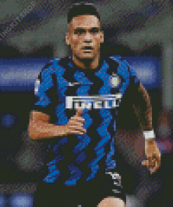 Lautaro Martínez Football Diamond Paintings