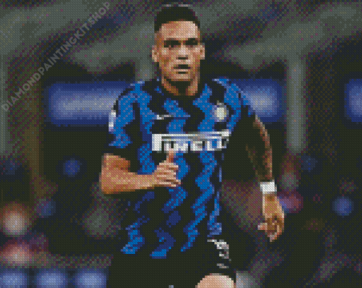 Lautaro Martínez Football Diamond Paintings