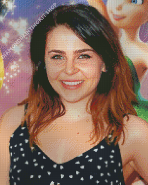 Mae Whitman Actress Diamond Painting