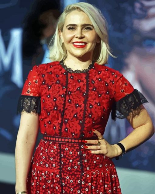 Mae Whitman American Actress Diamond Painting