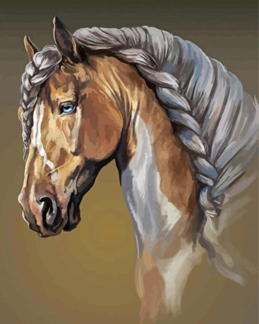 Mare Horse Art Diamond Painting