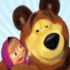 Masha And The Bear Diamond Paintings