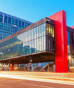 Masp Museum In Sao Paulo Diamond Paintings